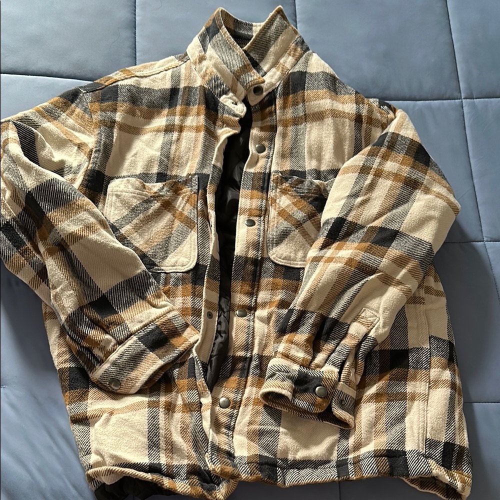 Plaid Flannel Jacket